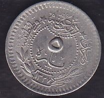 1327/4 Reşad 5 Para