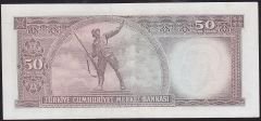 5.Emisyon 7.Tertip 50 Lira O06 004706 Çilaltı ( Düzeltme var )