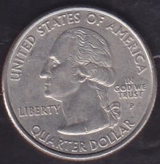 Amerika Çeyrek Dolar 2000 Hatıra Virginia