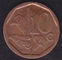 Güney Afrika 10 Cent 2016