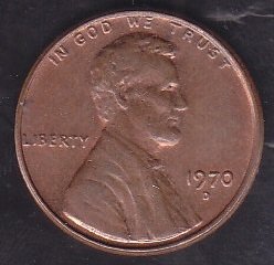 AMERİKA 1 CENT 1970D