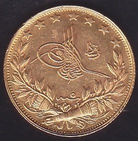 1327 / 5 REŞAT 100 KURUŞ ALTIN (7.2 GRAM)