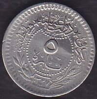 1327/6 Reşad 5 Para