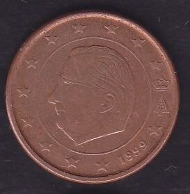 Avrupa Birliği 5 Euro Cent 1999 Belçika