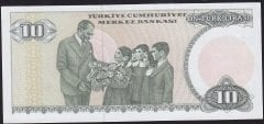 7.Emisyon 2.Tertip 10 Lira D36 499466 Çilaltı