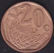 Güney Afrika 20 Cent 2007