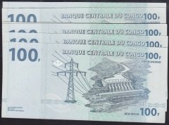 KONGO 100 FRANK 2007 ÇİL - SERİ TAKİPLİ 10 ADET