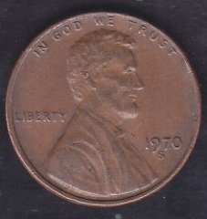 AMERİKA 1 CENT 1970S
