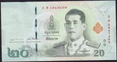 Tayland 20 Baht 2018 Çok Temiz+