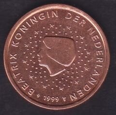 Avrupa Birliği 5 Euro Cent 1999 Hollanda