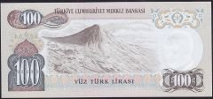 6.Emisyon 3.Tertip 100 Lira J41 845203 Çil