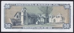 PERU 50 SOLES DE ORO 1977 ÇİLALTI