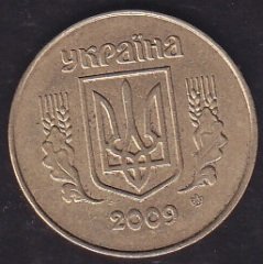Ukrayna 25 Kapik 2009