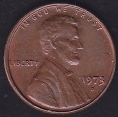 Amerika 1 Cent 1973 D