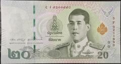 Tayland 20 Baht 2018 Çilaltı Çil Pick 135