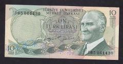 6.EMİSYON 2.TERTİP 10 LİRA I65 061430 ÇÇT