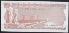 6.EMİSYON 4.TERTİP 20 LİRA I77 916593 ÇÇT +