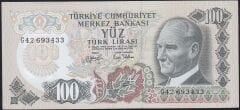 6.Emisyon 2.Tertip 100 Lira G42 693433 Çilaltı