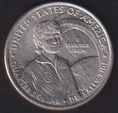 Amerika Çeyrek Dolar 2022 P  Hatıra Dr. Sally Ride