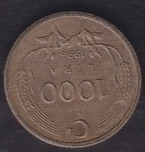 1996 YILI 1000 LİRA
