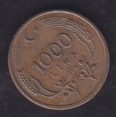 1995 YILI 1000 LİRA