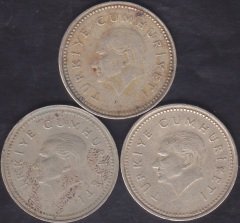 1992-1993-1994 YILI 5000 LİRA TAKIM