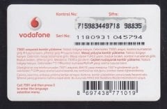 VODAFONE - 100 KONTÖR