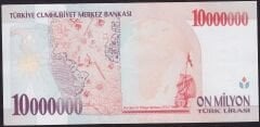 7.Emisyon 10.000.000 Lira E26 064456 Çilaltı