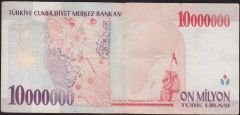 7.Emisyon 10 000 000 Lira A90 700689