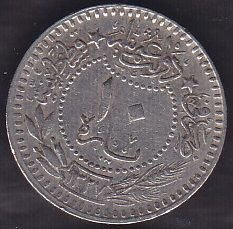 1327/7 Reşad 10 Para ( Elgazi )