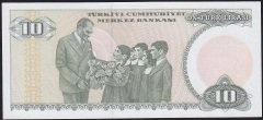7.Emisyon 2.Tertip 10 Lira D19 096466 Çil