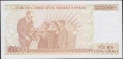 7.Emisyon 3.Tertip 100000 Lira I15 769180 Ççt Çilaltı