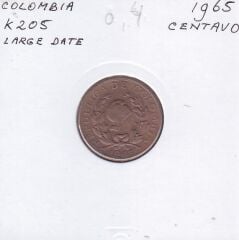 Kolombiya 1 Centavo 1965