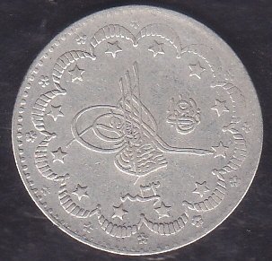 1293 / 32 ABDULHAMİT 5 KURUŞ GÜMÜŞ