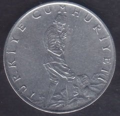 1974 Yılı 2.5 Lira Çok Temiz (Düz)