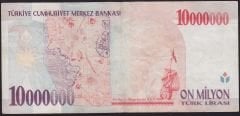 7.Emisyon 10 000 000 Lira A87 212045