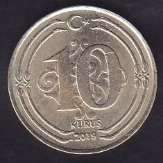 2019 Yılı 10 Kuruş