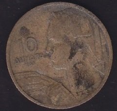 YUGOSLAVYA 10 DİNAR 1955