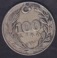 1987 YILI 100 LİRA