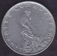 1969 Yılı 2.5 Lira Çok Temiz (Düz)