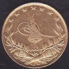 1336 / 1 VAHDETTİN 100 KURUŞ ALTIN ( 7.2 GRAM) (R)