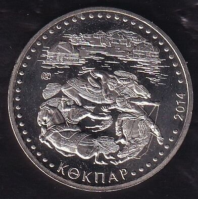 Kazakistan 50 Tenge 2014 Çil Kökpar