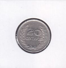 Kolombiya 20 Centavos 1970
