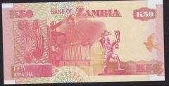 ZAMBİA 50 KWACHA 2006 ÇİL