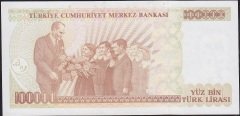 7.Emisyon 3.Tertip 100000 Lira I12 158665 Çilaltı