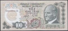 6.Emisyon 2.Tertip 100 Lira G03 092125 Çok Temiz+