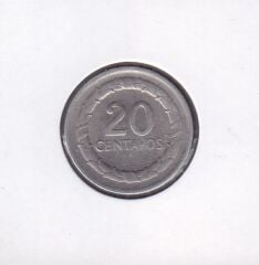 Kolombiya 20 Centavos 1967