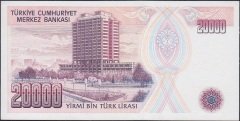 7.Emisyon 1.Tertip 20000 Lira E06 819658 Çil