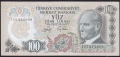 6.Emisyon 2.Tertip 100 Lira I35 615899 Çok Çok Temiz+