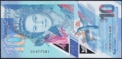 Doğu Karayipler 10 Dolar 2019 Çil Polimer